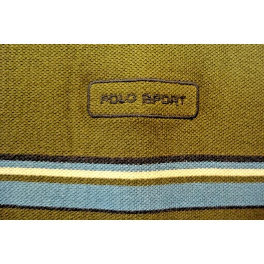 Polo Sport Ralph Lauren Polo Golf Shirt Rugby 100% Cotton Mens Size XL